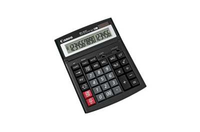 Canon WS-1610T calculator Desktop Rekenmachine met display Zwart