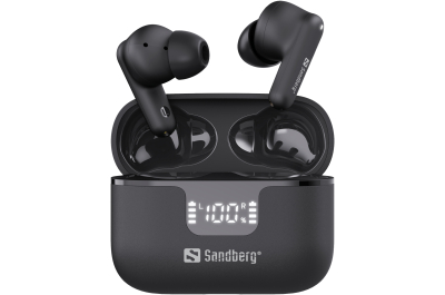 Sandberg 126-52 hoofdtelefoon/headset True Wireless Stereo (TWS) In-ear Muziek/Voor elke dag Bluetooth Zwart
