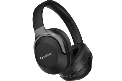 Sandberg 126-53 hoofdtelefoon/headset Draadloos Hoofdband Oproepen/muziek Bluetooth Zwart