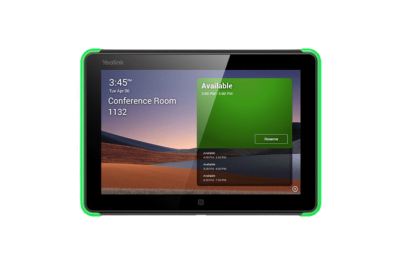 Yealink Roompanel Plus 25,6 cm (10.1") 1280 x 800 Pixels 802.11a, 802.11b, 802.11g, Wi-Fi 4 (802.11n), Wi-Fi 5 (802.11ac) Zwart Bluetooth