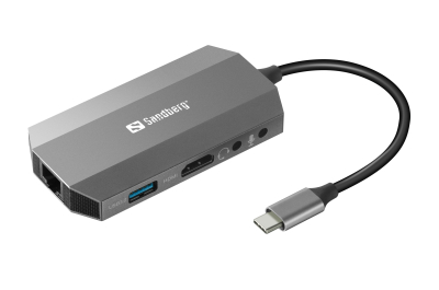 Sandberg USB-C 6-in1 Travel Dock
