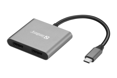 Sandberg 136-44 USB grafische adapter Grijs