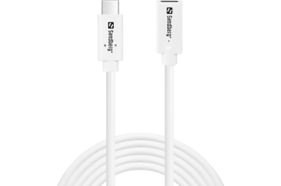Sandberg 136-55 USB-kabel USB 3.2 Gen 2 (3.1 Gen 2) 2 m USB C Wit
