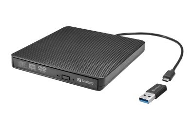 Sandberg USB-C/A DVD Drive