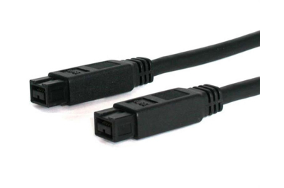 StarTech.com 10 ft 1394b Firewire Cable 9-9 Pin M-M 3,05 m Zwart
