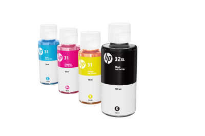 HP 31 originele cyaan inktfles, 70 ml