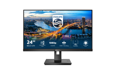 Philips B Line 243B1/00 LED display 60,5 cm (23.8") 1920 x 1080 Pixels Full HD Zwart