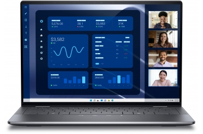 DELL Latitude 9450 2-in-1 Intel Core Ultra 7 test 165U Hybrid (2-in-1) 35.6 cm (14") Touchscreen Quad HD+ 16 GB LPDDR5x-SDRAM 512 GB SSD Wi-Fi 7 (802.11be) Windows 11 Pro US International Black