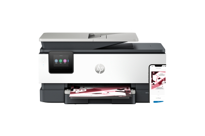 HP OfficeJet Pro 8122e Draadloos All-in-One Kleur Printer, Instant Ink; Dubbelzijdig printen