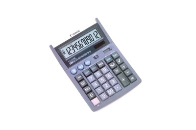 Canon TX-1210E calculator Desktop Rekenmachine met display Lila