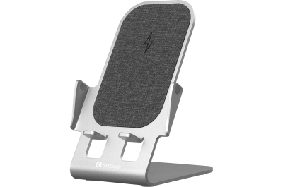 Sandberg 441-51 oplader voor mobiele apparatuur Smartphone Grijs USB Draadloos opladen Snel opladen Binnen