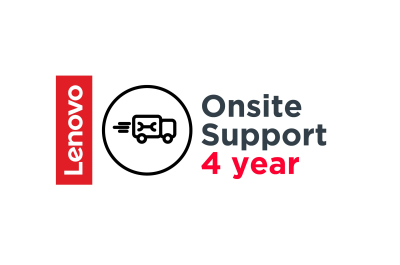 Lenovo 4 Year Onsite Support (Add-On) 4 jaar