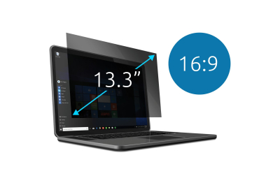 Kensington 628199 schermfilter 33,8 cm (13.3") Laptop Randloze privacyfilter voor schermen