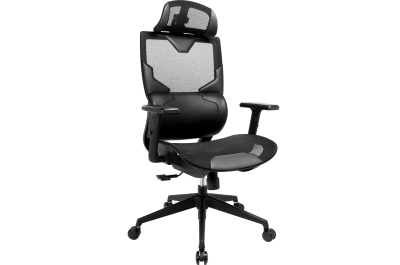 Sandberg 640-95 gamestoel Universele gamestoel Zitgedeelte van mesh Zwart
