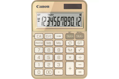 Canon KS-125KB calculator Desktop Basisrekenmachine Goud