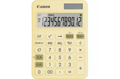Canon LS-125KB calculator Desktop Basisrekenmachine Geel