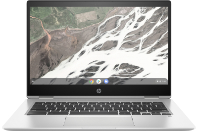 HP Chromebook x360 14 G1 Intel® Pentium® 4415U 35,6 cm (14") Touchscreen Full HD 8 GB DDR4-SDRAM 32 GB Flash Wi-Fi 5 (802.11ac) ChromeOS Zilver