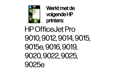 HP 963 4-pack originele inktcartridges zwart/cyaan/magenta/geel