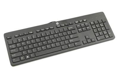 HP 803181-101 toetsenbord Kantoor USB Zweeds Zwart