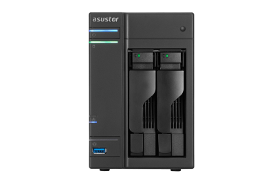 ASUS AS-202TE NAS Intel Atom® 1 GB DDR3 ADM Zwart
