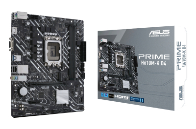 ASUS PRIME H610M-K D4 Intel H610 LGA 1700 micro ATX