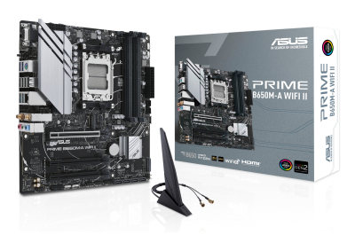 ASUS PRIME B650M-A WIFI II AMD B650 Socket AM5 micro ATX