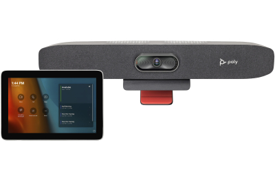 Poly Studio Small Room Kit for MS Teams: Studio R30 USB Video Bar with GC8 (ABB)