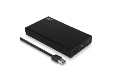 ACT 3,5" SATA harde schijf behuizing, schroefloos, USB 3.2 Gen1