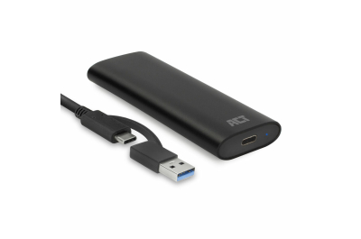 ACT USB-C M.2 NVMe / PCIe SSD Behuizing, tool-free
