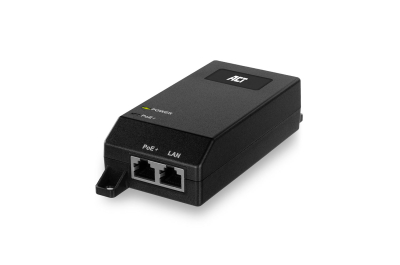 ACT Gigabit PoE+ Injector 30W