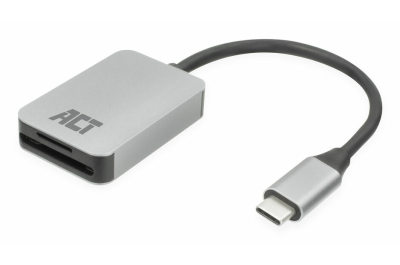 ACT USB-C kaartlezer voor SD en micro SD, SD 4.0 UHS-II