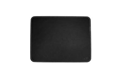 ACT Muismat met zwarte lederlook