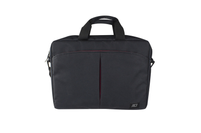 ACT City schoudertas voor laptops tot 16,1”, gemaakt van gerecyclede plastic flessen