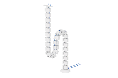 Neomounts ADS06-130WH Kabelgeleider - schroefbevestiging - universeel