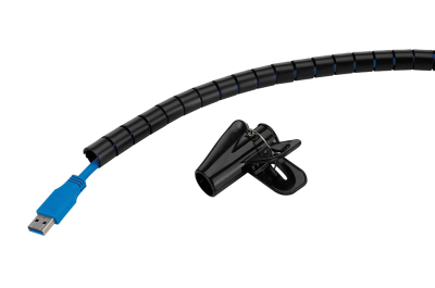Neomounts ADS06-140BL Kabelspiraal - voor 1-3 kabels - universeel