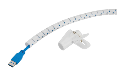 Neomounts ADS06-140WH Kabelspiraal - voor 1-3 kabels - universeel