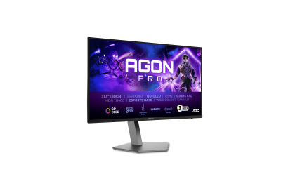 AOC AGON PRO AG326UD computer monitor 80 cm (31.5") 3840 x 2160 Pixels 4K Ultra HD QD-OLED Zwart