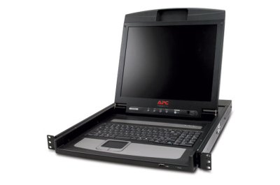 APC AP5717UK rack console 43,2 cm (17") Zwart