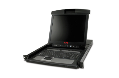APC AP5816 rack console 43,2 cm (17") Zwart
