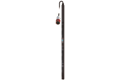 APC Rack PDU AP8886 - Metered, ZeroU, 32A, 400V, (30x) C13 & (12x) C19, IEC 309 32A 3Fase stekker