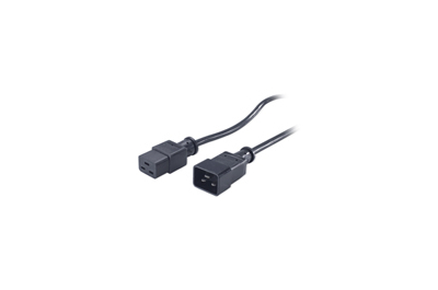 APC PWR Cord C19 - C20, 0.6 m Zwart 0,6 m C19 stekker C20 stekker