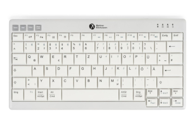 BakkerElkhuizen UltraBoard 950 V2 toetsenbord Thuis USB + Bluetooth QWERTY Brits Engels Donkergrijs, Licht Grijs