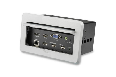 StarTech.com Inbouw AV box voor vergadertafel 4K