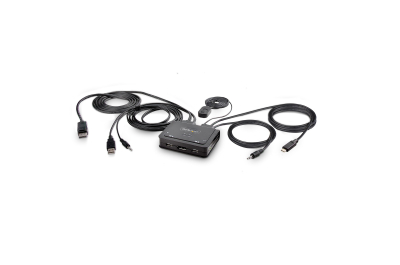 StarTech.com C2-D46-UAC-CBL-KVM KVM-switch Zwart