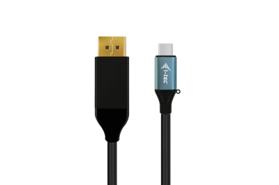 i-tec C31CBLDP60HZ2M video kabel adapter 2 m USB Type-C DisplayPort Zwart