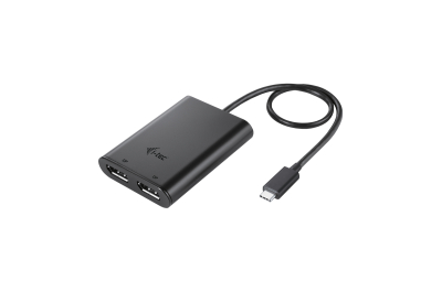 i-tec USB-C Dual 4K/60Hz (single 8K/30Hz) DP Video Adapter