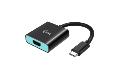 i-tec C31HDMI60HZP video kabel adapter 0,15 m USB Type-C HDMI Zwart, Turkoois