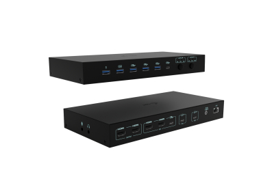 i-tec USB-C KVM Dock PRO for Three Hosts, Dual Video, with 2x Power Delivery, max 92W