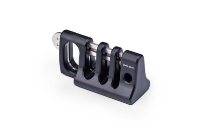 StarTech.com Vergrendelbare Kabel Organizer, Toetsenbord/Muis Beveiliging, Kabelbeveiliging voor Gedeelde Kantoren/Openbare Computers, Kabelklem compatibel met Laptop Kabelslot/Hangsloten, TAA