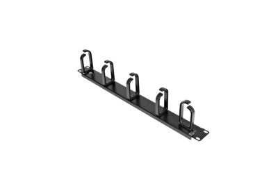 StarTech.com 1U 19" metalen rackmount kabelmanagement paneel
